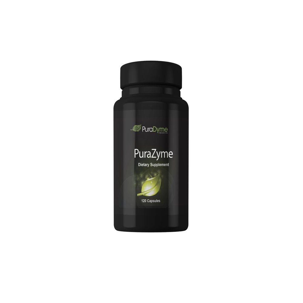 PuraDyme PuraZyme Blend of Digestive Enzymes by Lou Corona 120 Capsules
