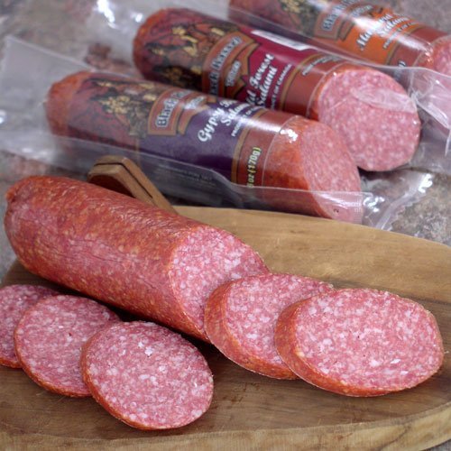 Black Kassel Gypsy Brand Salami 1lb by HolanDeli