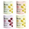 Poshi Natural Whole Pitted Olives | 24 Pack Variety | Basil & Garlic, Chili & Oregano, Chili + Garlic, Lemon & Rosemary | Vegan, Kosher, Gluten Free + Keto Friendly Healthy Snacks, 1.1 Oz (Pack of 24) view 1