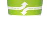 Karat [12oz - 1000 ct] Paper Ice Cream Cups & Soup Bowls for Hot/ Cold Food - Ideal for Soup, Ice Cream, Gelato, Yogurt and Snacks - Green view 3