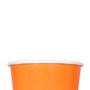 Karat [12oz - 1000 ct] Paper Ice Cream Cups & Soup Bowls for Hot/ Cold Food - Ideal for Soup, Ice Cream, Gelato, Yogurt and Snacks - Orange view 2