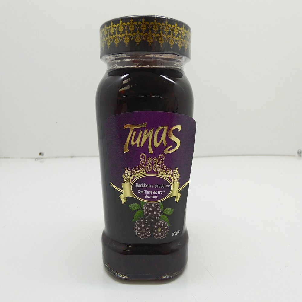 Tunas Blackberry Preserve 1.76 Lb (800 G), Turkish, Halal