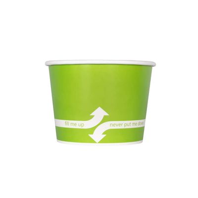 Karat [16oz - 1000 ct] Paper Soup Bowls for Hot/ Cold Food - Ideal for Soup, NoodIes, Pasta and Snacks - Green