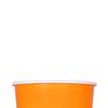 Karat [20oz - 600 ct] Paper Ice Cream Cups & Soup Bowls for Hot/ Cold Food - Ideal for Soup, Ice Cream, Gelato, Yogurt and Snacks - Orange view 2