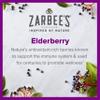 Zarbees Elderberry Gummies Daily Immune Support Supplement with Vitamins A C D E & Zinc, Black Elderberry Extract, Natural Berry Flavor, Vegetarian, Gelatin-Free, 60 ct view 2
