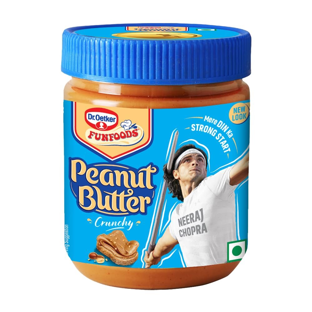 Dr. Oetker FunFoods Dr. Oetker FunFoods Peanut Butter Crunchy 375 grams, Crunchy