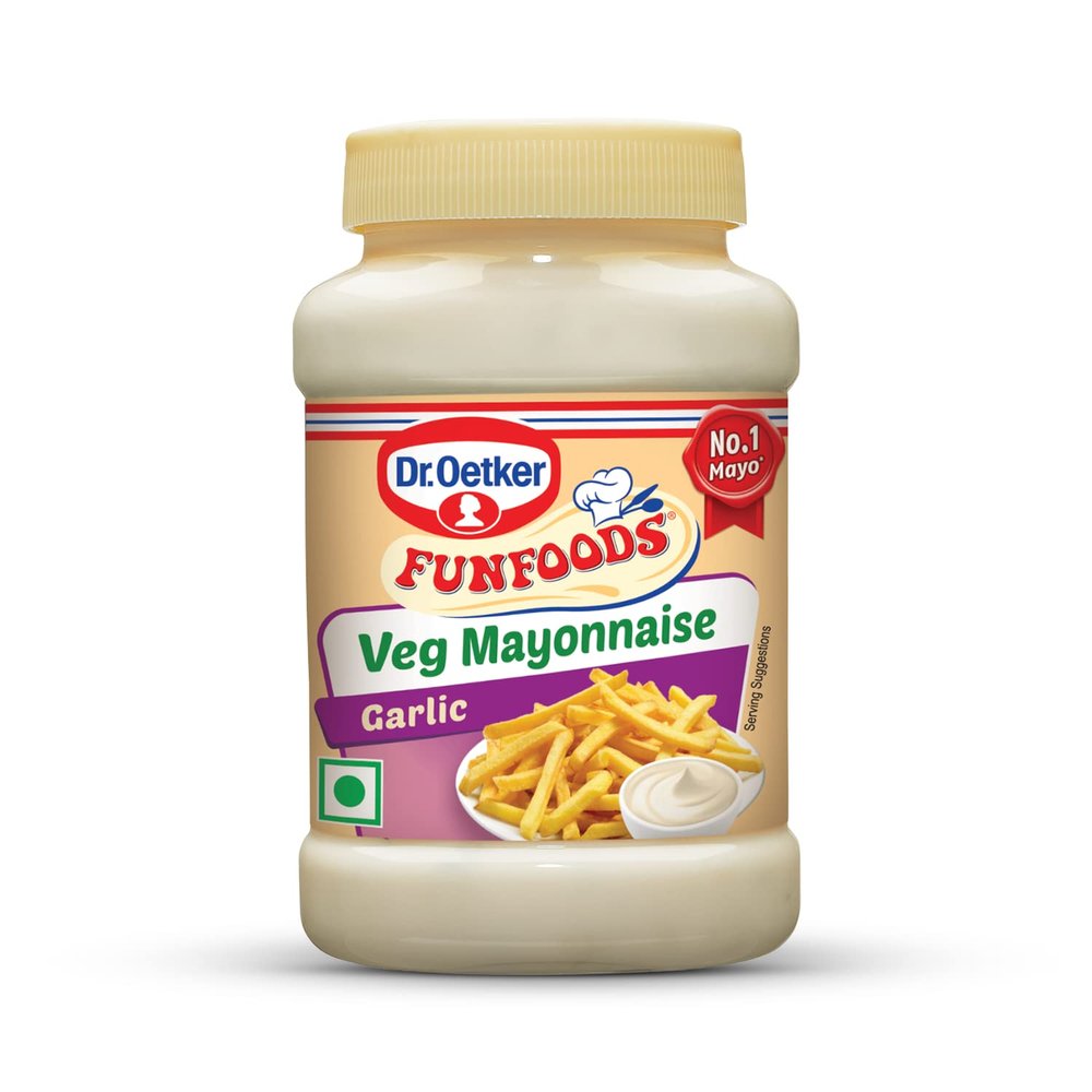 Funfoods Garlic Mayonnaise Eggless, 275G