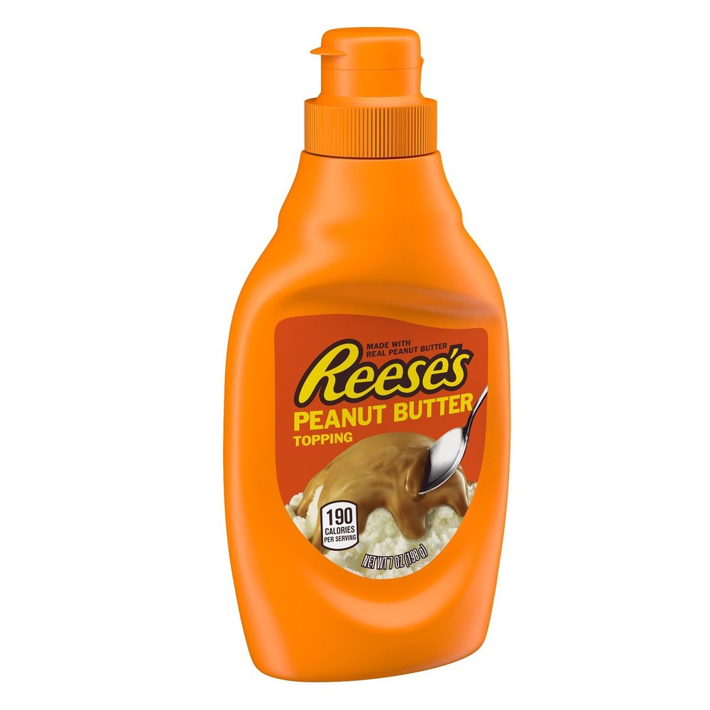REESE'S Peanut Butter Topping, 7 Ounce