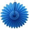 3-Pack 18 Inch Tissue Paper Fanburst (Turquoise) view 1