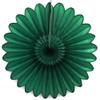3-Pack 18" Tissue Paper Fanburst (Dark Green) view 1