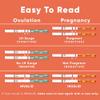 Wondfo 50 Ovulation Test Strips and 20 Pregnancy Test Strips Kit - Rapid Test Detection for Home Self-Checking (50 LH + 20 HCG) view 2