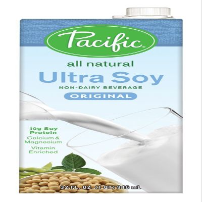Pacific All Natural Ultra Soy Milk: Pack of 6