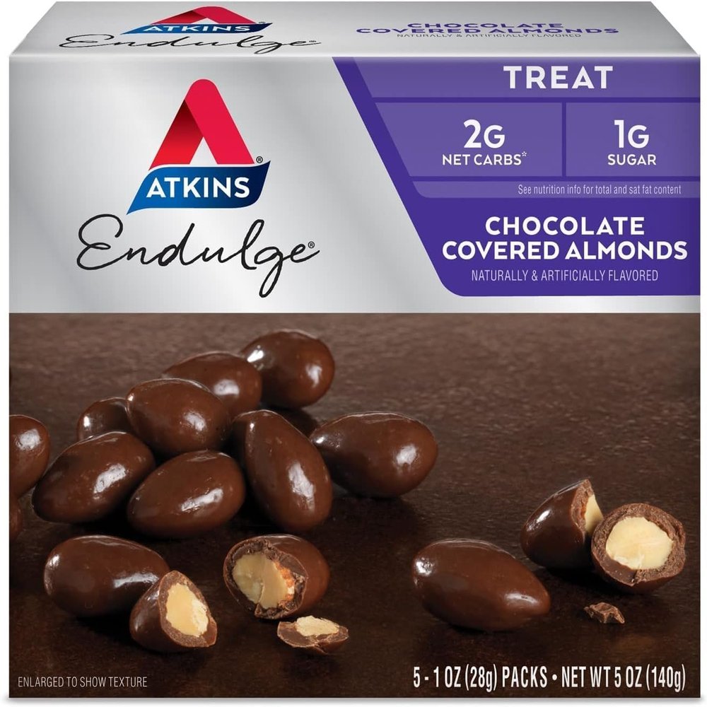 Atkins Endulge Pieces - Chocolate Covered Almonds - 5 ct - 1 oz
