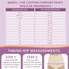 Wearever Women's Cotton Comfort Incontinence Panties for Bladder Control with Regular Absorbency - Reusable & Washable Leak Proof Underwear 150 ml (Pack of 3) (Beige) (S) (Fits Hip Sizes: 35-37") view 3