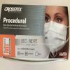 Crosstex International GCPBL Crosstex Procedural Earloop Face Mask - Blue view 1