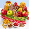 A Gift Inside Valentine's Day Orchard Delight Fruit and Gourmet Gift Basket view 2