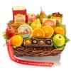 A Gift Inside Valentine's Day Orchard Delight Fruit and Gourmet Gift Basket view 1