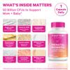 Pink Stork Prenatal Probiotic for Women with 50 Billion CFU | Vitamin B6 & Prebiotics | Pregnancy Probiotics for Morning Sickness | Digestive, Immune, & Gut Health | Vegan & Gluten-Free | 30 Capsules view 2