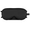ALASKA BEAR Sleep Mask 2 Straps, Mulberry Silk, Twin Thin Elastic Bands Stay Put All Night, Smooth Eye Mask Two Adjustable Head Strings and Nose Baffle view 1