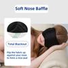 ALASKA BEAR Sleep Mask 2 Straps, Mulberry Silk, Twin Thin Elastic Bands Stay Put All Night, Smooth Eye Mask Two Adjustable Head Strings and Nose Baffle view 3