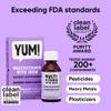 NovaFerrum Yum | Multivitamin with Iron for Infants, Toddlers & Kids Ages 4 & Under | Immune Support | Gluten Free Certified | Sugar Free | Raspberry Grape | 50 Servings view 2