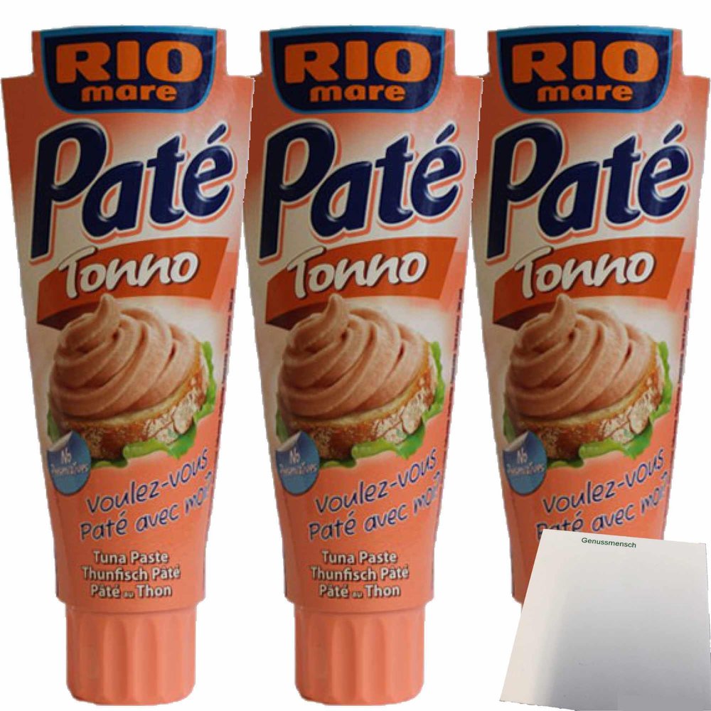 3xRIO MARE PATE'GR100 TONNO