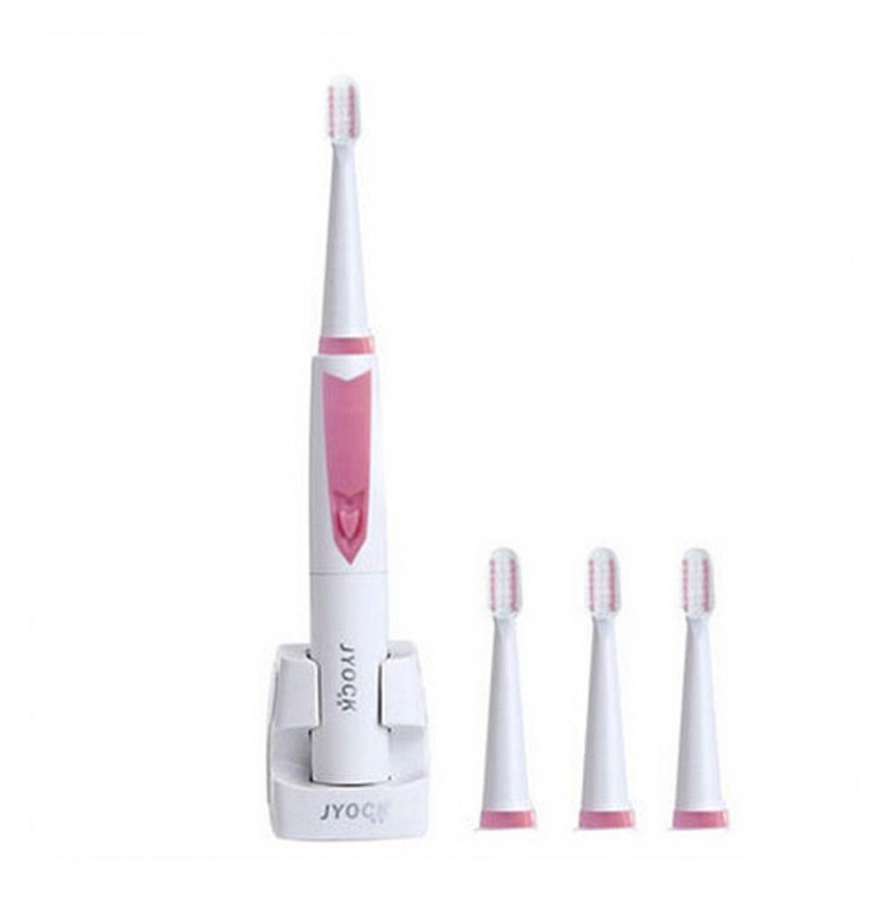 Professional Waterproof Sonic Electric Toothbrush with 4pcs Toothbrush Head and Base