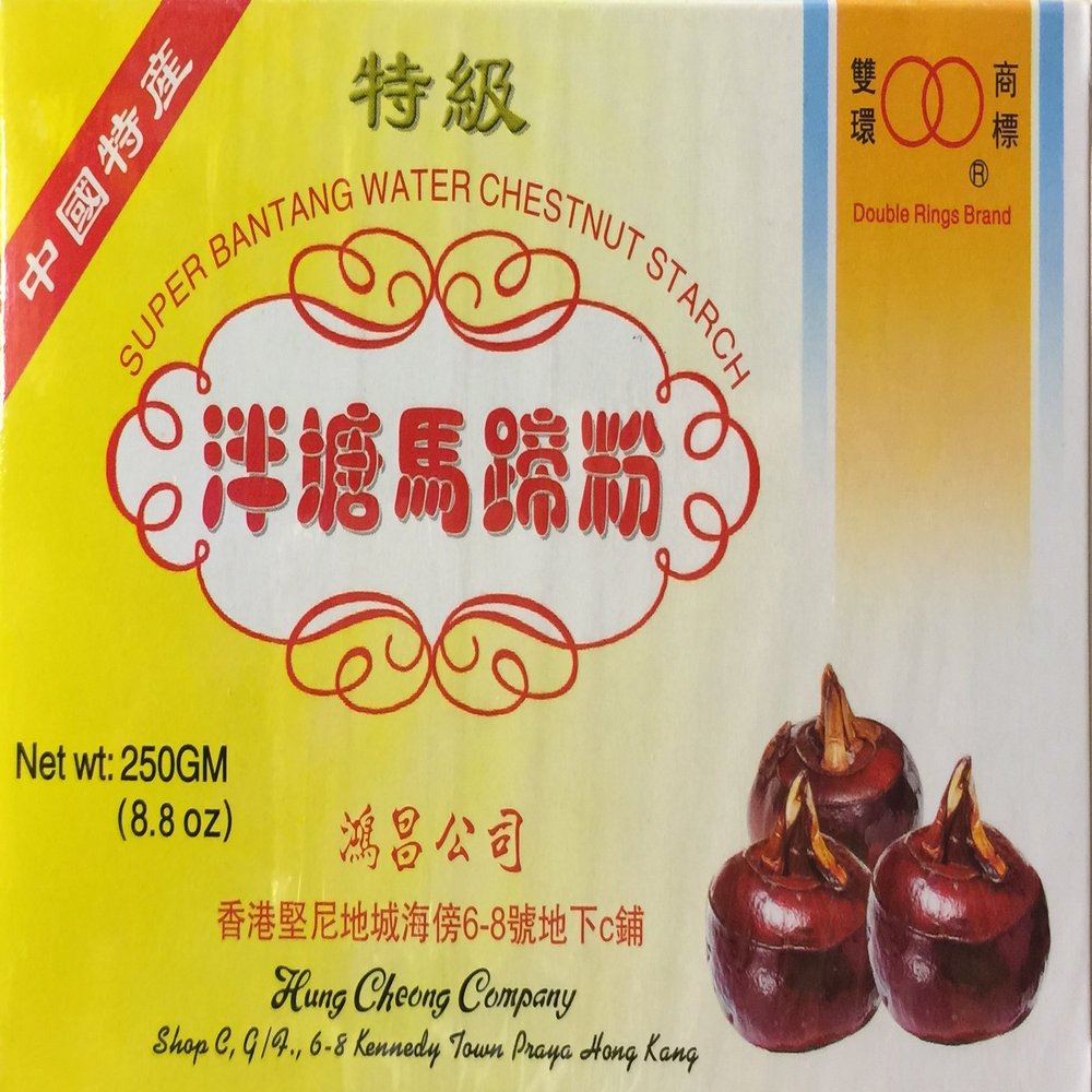8.8oz Super Bantang Water Chestnut Starch by Double Ring Brand, Pack of 2