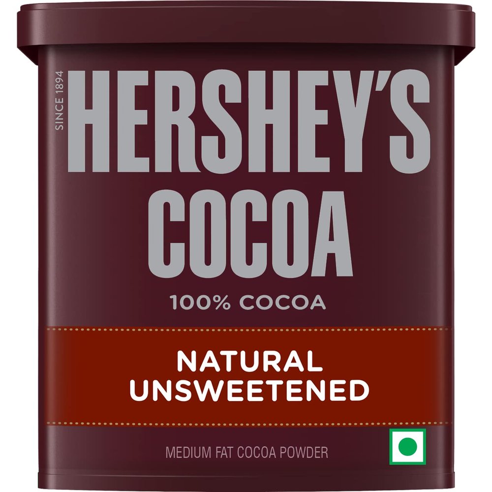 HERSHEY'S Natural Unsweetened Cocoa Powder Can, 8 oz 226G