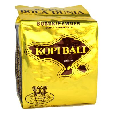 KUPU KUPU Kupu Kupu Organic Bali coffee BALI GOLD SPECIAL [drip that can be used as BALI instant coffee for popular souvenir Indonesian coffee bean coffee beans Barikopi arabica business] Bali Gold Special 250g powder [parallel import goods]