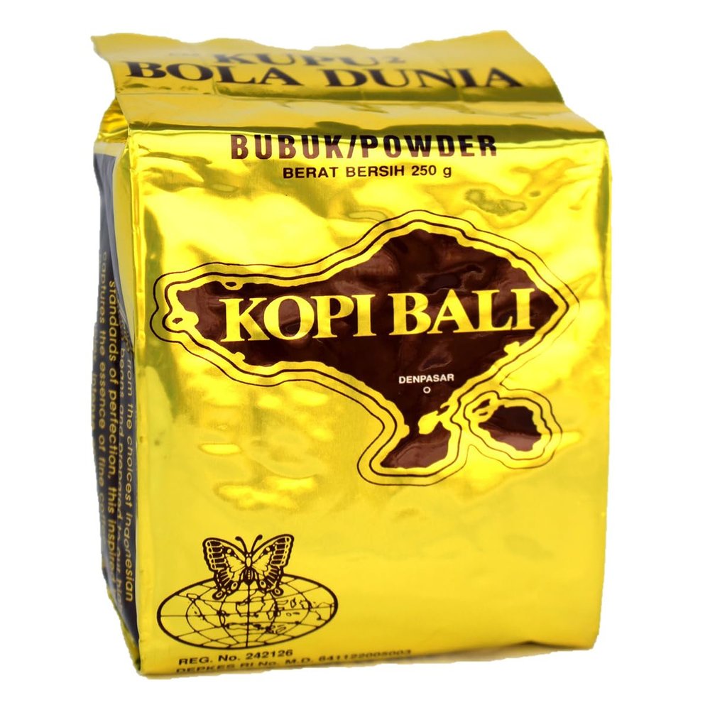 KUPU KUPU Kupu Kupu Organic Bali coffee BALI GOLD SPECIAL [drip that can be used as BALI instant coffee for popular souvenir Indonesian coffee bean coffee beans Barikopi arabica business] Bali Gold Special 250g powder [parallel import goods]