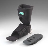 Alimed Podus Boot with Sole Medium / Large Hook and Loop Closure Left or Right Foot