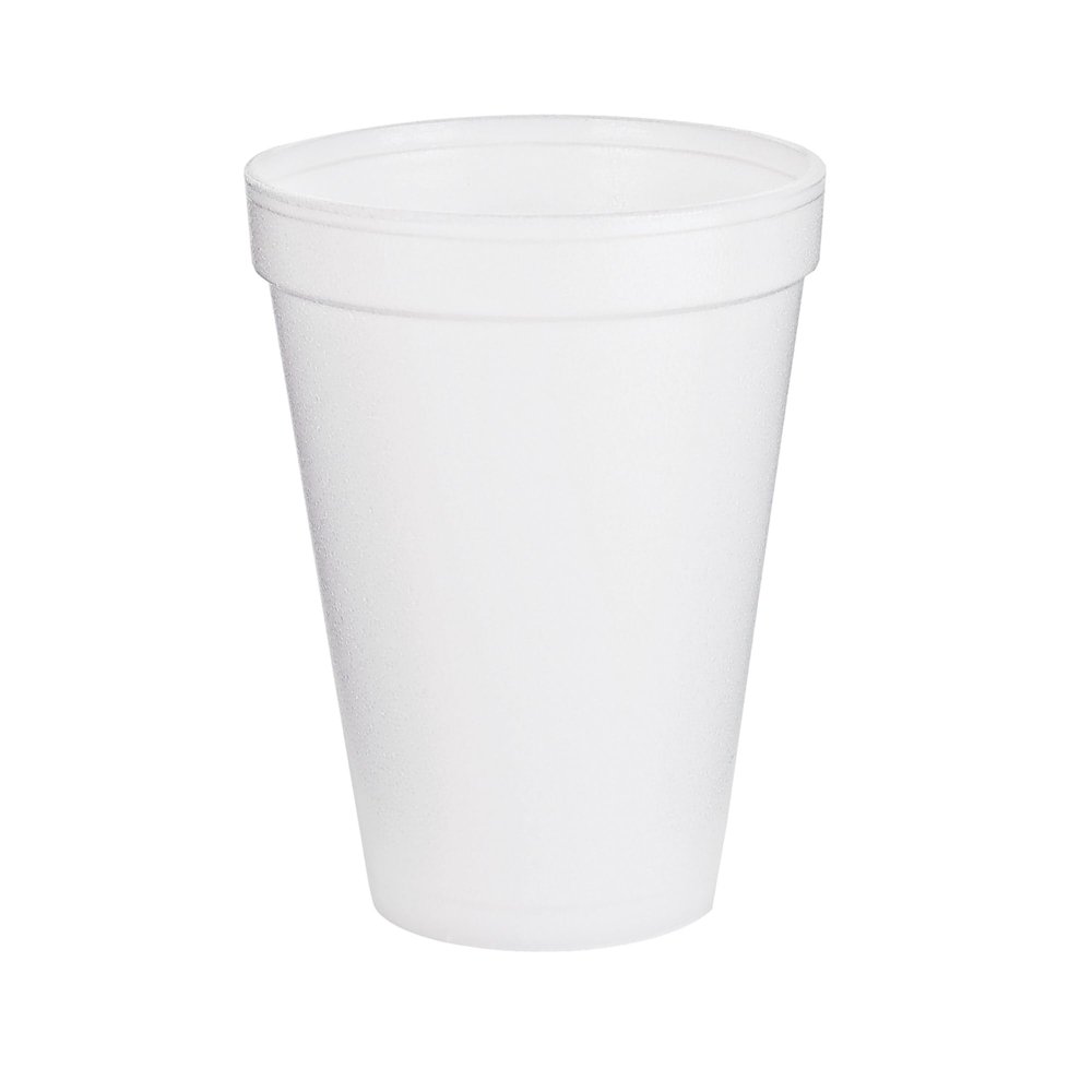 5.7" Foam Cups 25/Bag in White