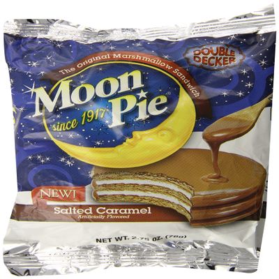 Moon Pie The Original Marshmallow Sandwich Salted Caramel, 24.75 Ounce