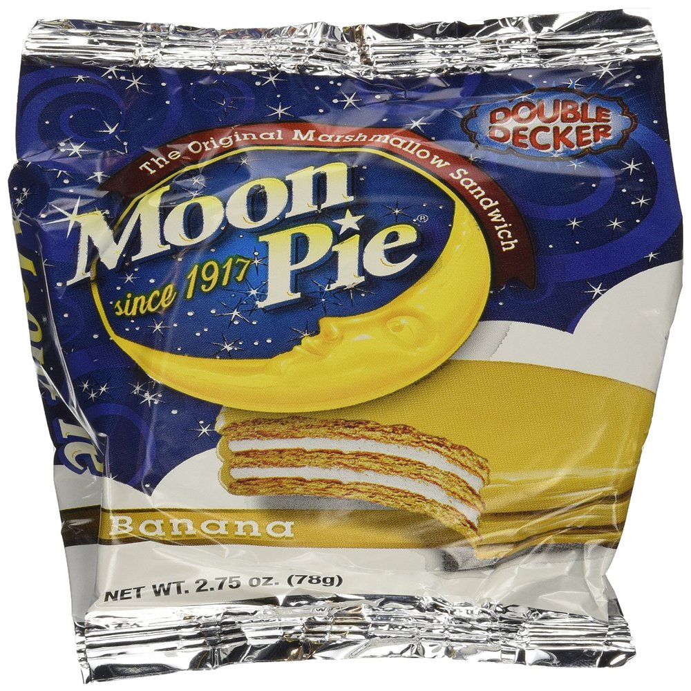 Moon Pie The Original Marshmallow Sandwich Banana, 24.75 Ounce
