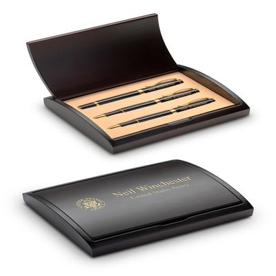 Executive Gift Shoppe | US Army Personalized Three Piece Pen & Pencil Gift Set