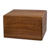 Wood Cremation Urn - Walnut Boxwood view 1