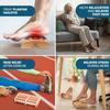 TheraFlow Foot Massager for Neuropathy & Plantar Fasciitis Relief - Mom Gifts for Women & Gifts for Dad, Wooden Foot Roller Massager, Neuropathy Pain Relief for Feet (Includes Reflexology Chart) view 4