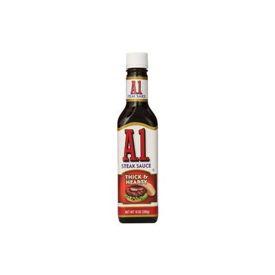 A.1. Sauce 10oz Glass Bottle (Pack of 4) Select Flavor Below (Thick & Hearty)