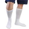 Falari Physicians Approved Diabetic Socks For Men Women Non-Binding Loose Top Wide Crew Length (6-Pack, White, 13-15) view 2