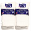 Falari Physicians Approved Diabetic Socks For Men Women Non-Binding Loose Top Wide Crew Length (6-Pack, White, 13-15) view 4