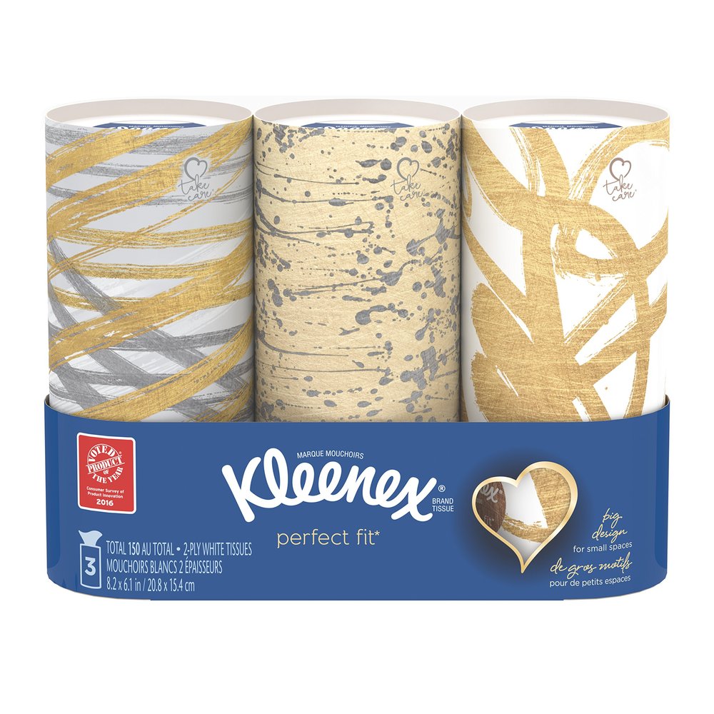 Kleenex Perfect Fit, 3 ct