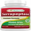 Best Naturals Serrapeptase 40000 SPUs 180 Capsules view 1