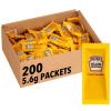 Heinz Mild Mustard Single Serve Packet (0.2 oz Packets, Pack of 200) view 1