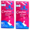 Carefree Pantiliners Thin to Go Unscented - 60 Count, Pack of 2 view 1