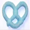 Scott's Cakes White Chocolate Covered Pretzels with Lite Blue Sugar in a 1 Pound White Bakery Box view 1