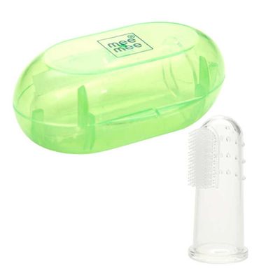 Mee Mee Unique Finger Brush (Single Pack, Green)
