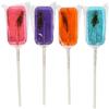 Hotlix Assorted Cricket Sucker Lollipop - Pack of 4 - Blueberry, Grape, Orange, Strawberry view 1