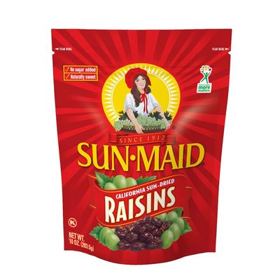 Sun-Maid Natural California Raisins, All Natural, No Added Sugars, 10 oz