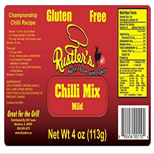 Rustler's Chili Mix Mild (3 count)